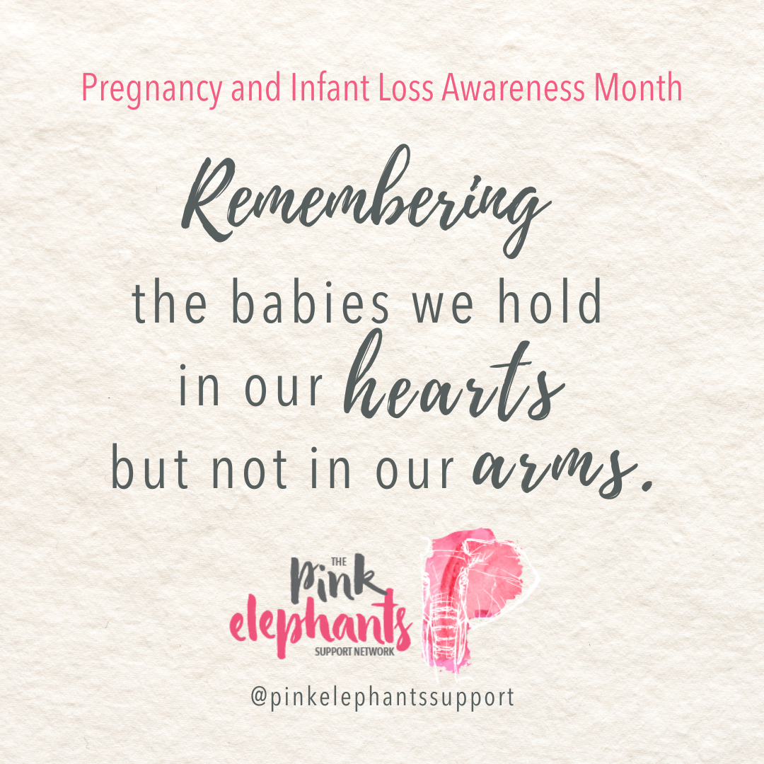 The Pink Elephants Support Network - News - Pregnancy and Infant Loss ...